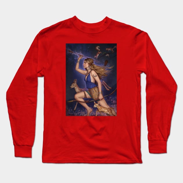 Artemis Long Sleeve T-Shirt by fdasuarez